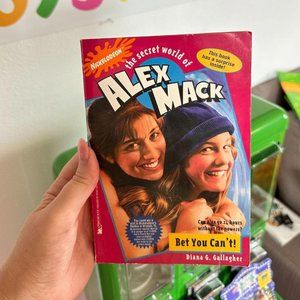 THE SECRET WORLD OF ALEX MACK : BET YOU CAN'T! BOOK